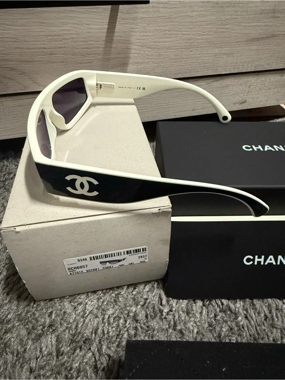 CHANEL Shield Sunglasses
